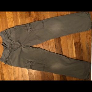 Gymboree gray cargo pants.